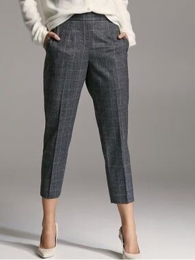 Babaton cropped wool cashmere pant